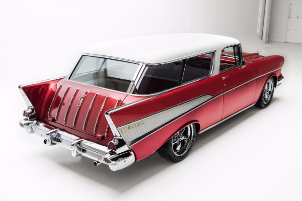 For Sale Used 1957 Chevrolet 210 Candy Red Pro-Tour AC | American Dream Machines Des Moines IA 50309