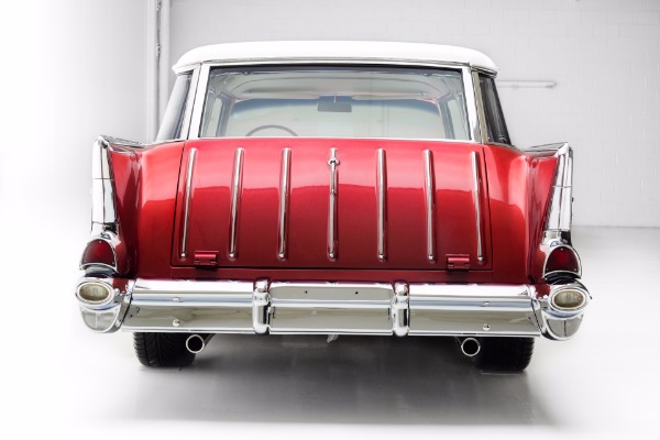 For Sale Used 1957 Chevrolet 210 Candy Red Pro-Tour AC | American Dream Machines Des Moines IA 50309