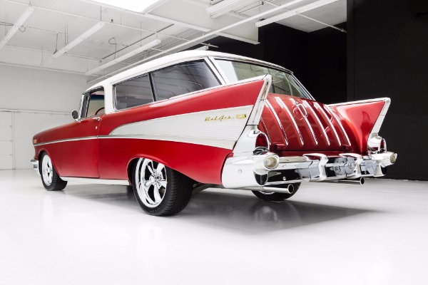 For Sale Used 1957 Chevrolet 210 Candy Red Pro-Tour AC | American Dream Machines Des Moines IA 50309