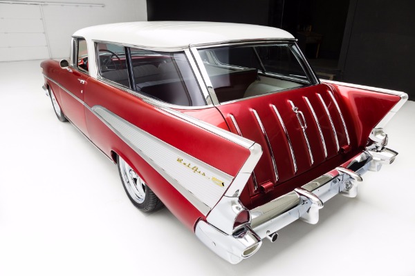 For Sale Used 1957 Chevrolet 210 Candy Red Pro-Tour AC | American Dream Machines Des Moines IA 50309