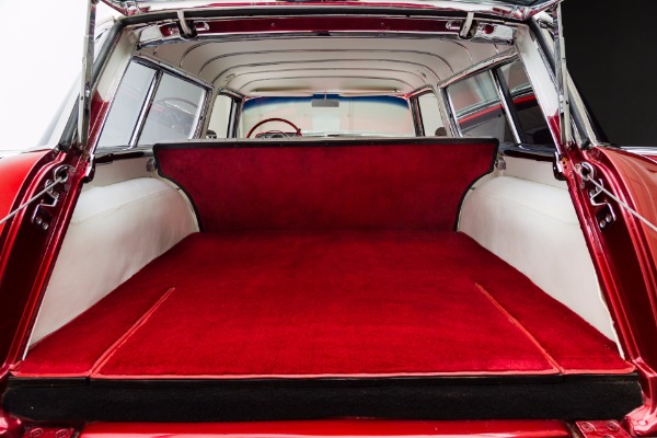 For Sale Used 1957 Chevrolet 210 Candy Red Pro-Tour AC | American Dream Machines Des Moines IA 50309