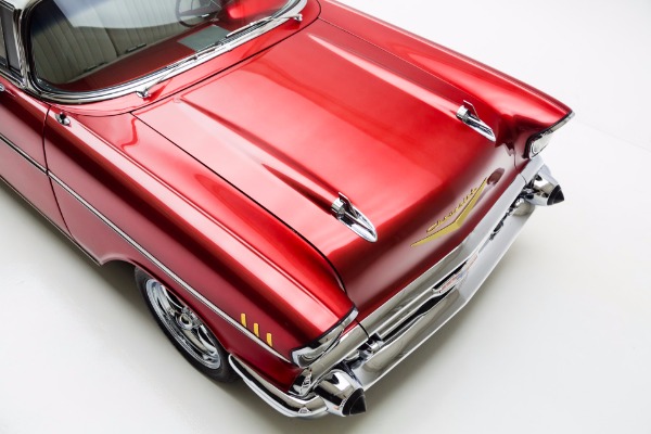 For Sale Used 1957 Chevrolet 210 Candy Red Pro-Tour AC | American Dream Machines Des Moines IA 50309