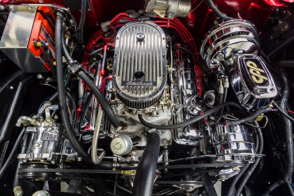 For Sale Used 1957 Chevrolet 210 Candy Red Pro-Tour AC | American Dream Machines Des Moines IA 50309