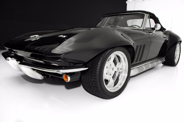 For Sale Used 1966 Chevrolet Corvette Triple Black Wide Body | American Dream Machines Des Moines IA 50309