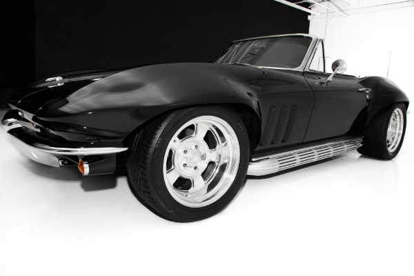 For Sale Used 1966 Chevrolet Corvette Triple Black Wide Body | American Dream Machines Des Moines IA 50309