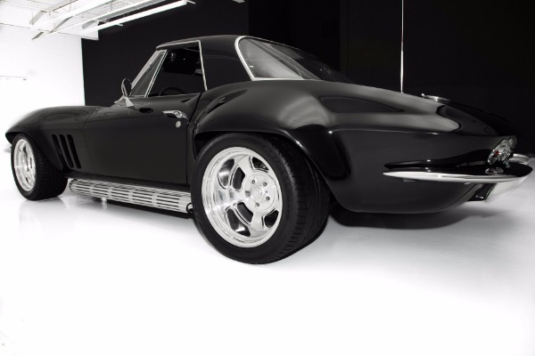 For Sale Used 1966 Chevrolet Corvette Triple Black Wide Body | American Dream Machines Des Moines IA 50309