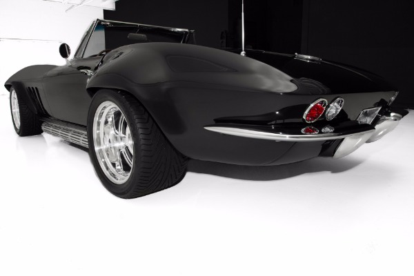 For Sale Used 1966 Chevrolet Corvette Triple Black Wide Body | American Dream Machines Des Moines IA 50309