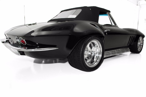 For Sale Used 1966 Chevrolet Corvette Triple Black Wide Body | American Dream Machines Des Moines IA 50309