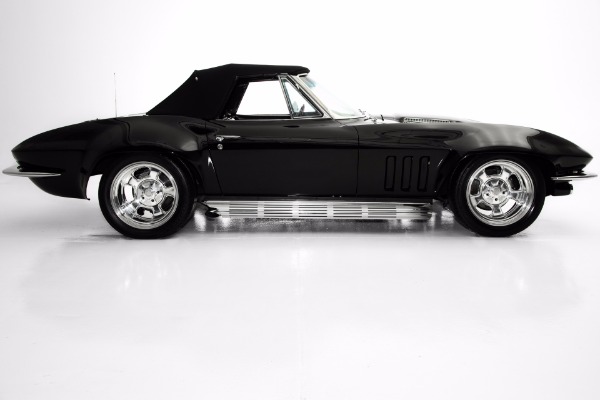 For Sale Used 1966 Chevrolet Corvette Triple Black Wide Body | American Dream Machines Des Moines IA 50309