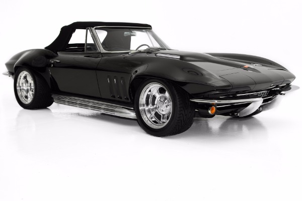 For Sale Used 1966 Chevrolet Corvette Triple Black Wide Body | American Dream Machines Des Moines IA 50309