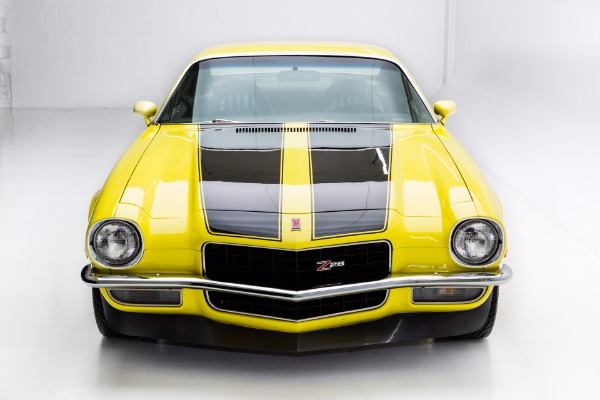 For Sale Used 1972 Chevrolet Camaro Z28 Stripes Blk Chrome | American Dream Machines Des Moines IA 50309