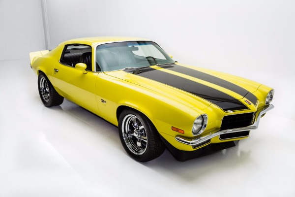 For Sale Used 1972 Chevrolet Camaro Z28 Stripes Blk Chrome | American Dream Machines Des Moines IA 50309