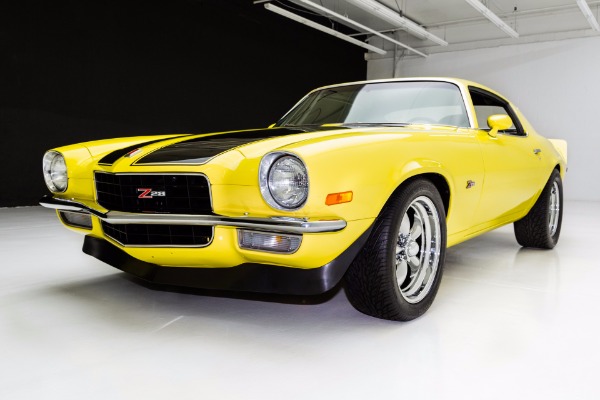 For Sale Used 1972 Chevrolet Camaro Z28 Stripes Blk Chrome | American Dream Machines Des Moines IA 50309