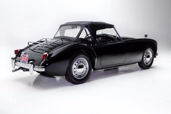 For Sale Used 1957 MG MGA Roadster Black Twin Carbs 2 tops | American Dream Machines Des Moines IA 50309