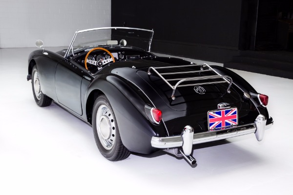 For Sale Used 1957 MG MGA Roadster Black Twin Carbs 2 tops | American Dream Machines Des Moines IA 50309