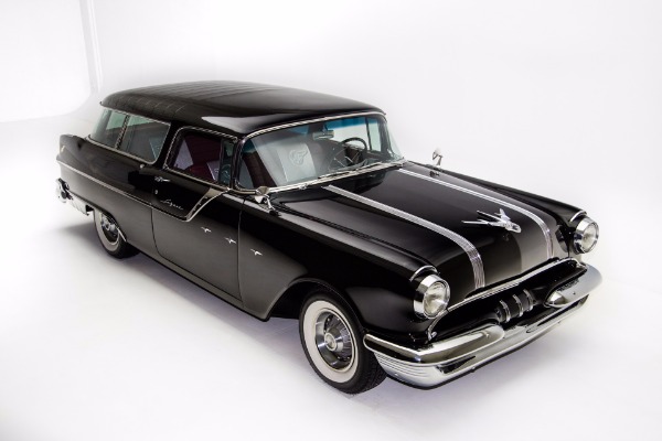 For Sale Used 1955 Pontiac Star Chief Safari Wagon Frame Off | American Dream Machines Des Moines IA 50309