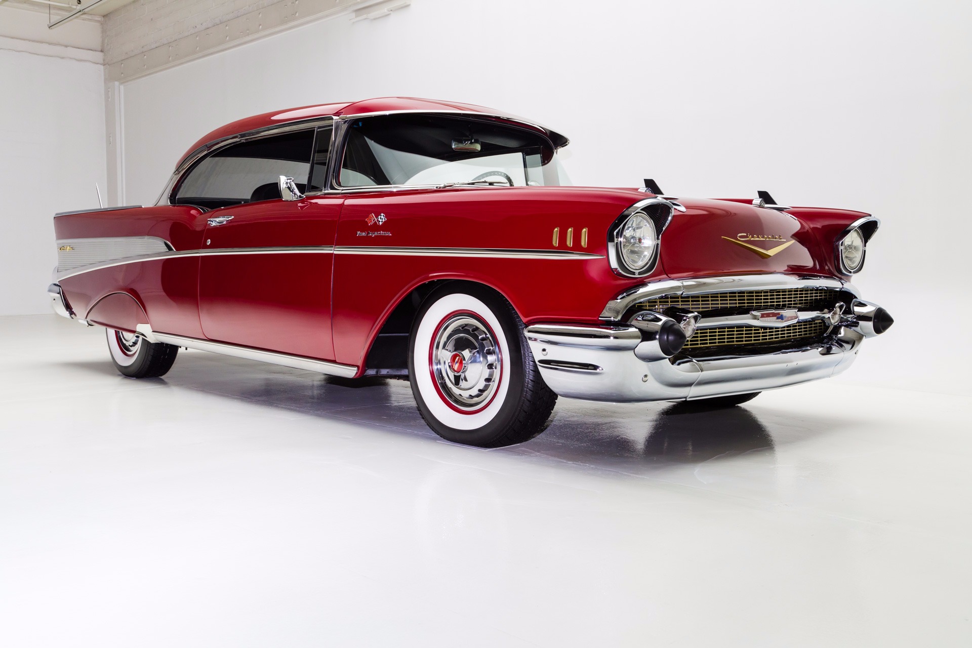 For Sale Used 1957 Chevrolet Bel Air Hardtop, LT1 A/C Loaded | American Dream Machines Des Moines IA 50309