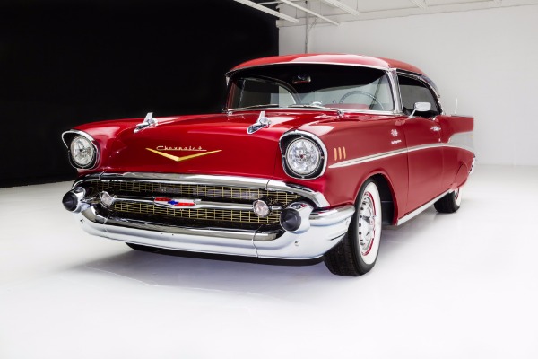 For Sale Used 1957 Chevrolet Bel Air Hardtop, LT1 A/C Loaded | American Dream Machines Des Moines IA 50309