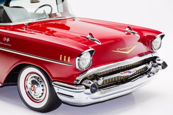 For Sale Used 1957 Chevrolet Bel Air Hardtop, LT1 A/C Loaded | American Dream Machines Des Moines IA 50309