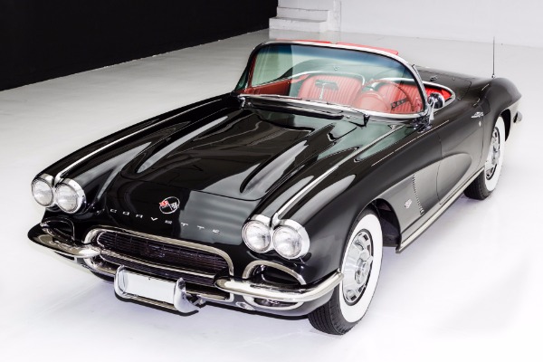 For Sale Used 1962 Chevrolet Corvette Black/Red 4 Speed | American Dream Machines Des Moines IA 50309