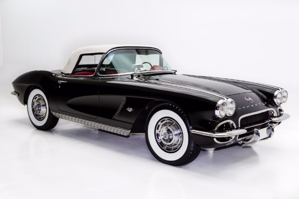 For Sale Used 1962 Chevrolet Corvette Black/Red 4 Speed | American Dream Machines Des Moines IA 50309