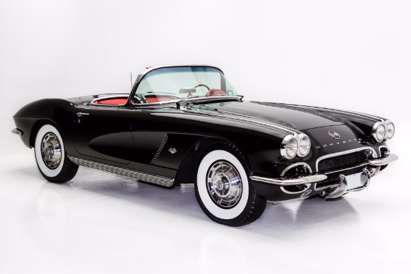 For Sale Used 1962 Chevrolet Corvette Black/Red 4 Speed | American Dream Machines Des Moines IA 50309