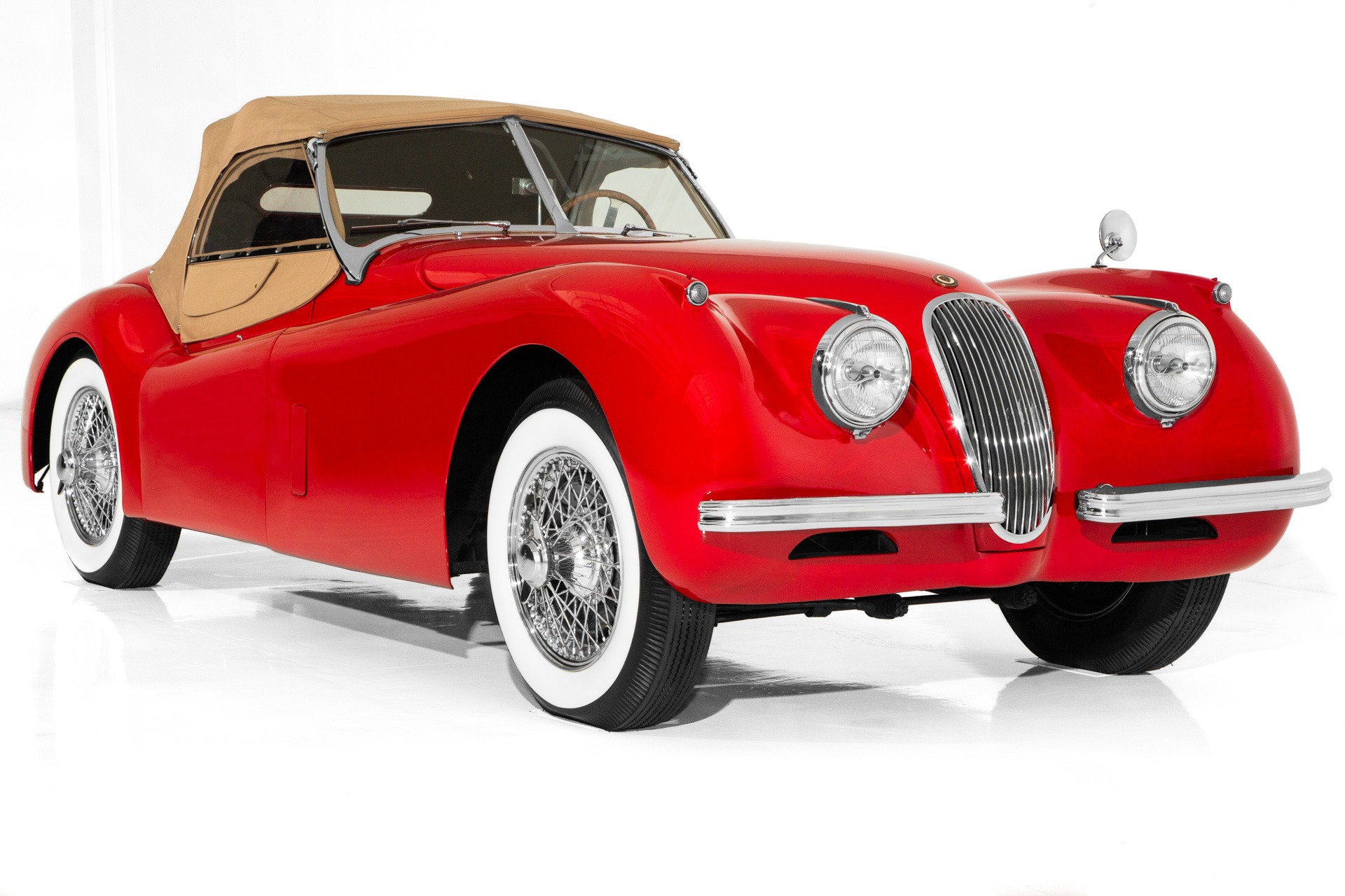 For Sale Used 1954 Jaguar XK120SE Special Equipment Roadster | American Dream Machines Des Moines IA 50309