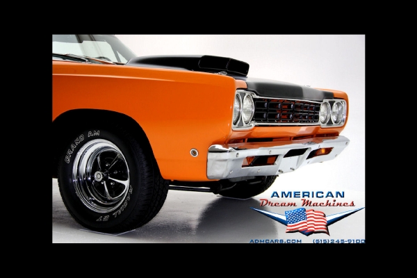For Sale Used 1968 Plymouth Roadrunner Big block 440/475hp | American Dream Machines Des Moines IA 50309