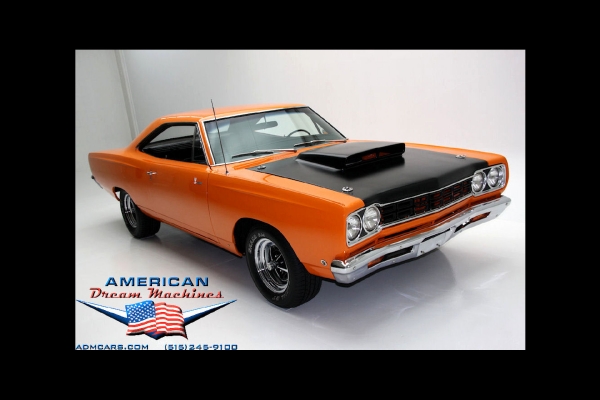 For Sale Used 1968 Plymouth Roadrunner Big block 440/475hp | American Dream Machines Des Moines IA 50309
