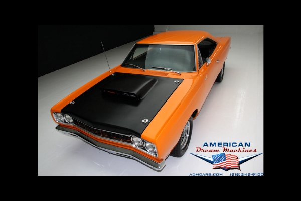 For Sale Used 1968 Plymouth Roadrunner Big block 440/475hp | American Dream Machines Des Moines IA 50309