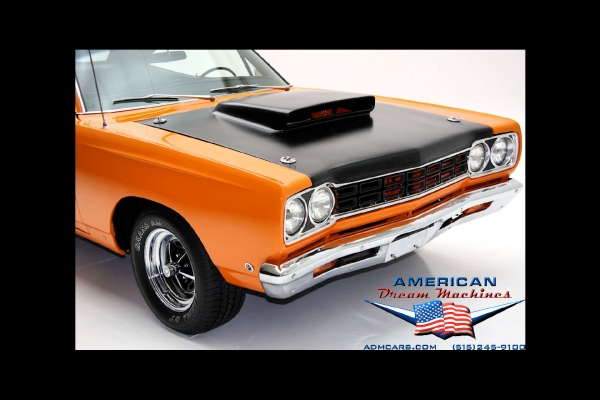 For Sale Used 1968 Plymouth Roadrunner Big block 440/475hp | American Dream Machines Des Moines IA 50309