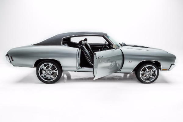 For Sale Used 1970 Chevrolet Chevelle SS Silver, 454 4-Speed | American Dream Machines Des Moines IA 50309