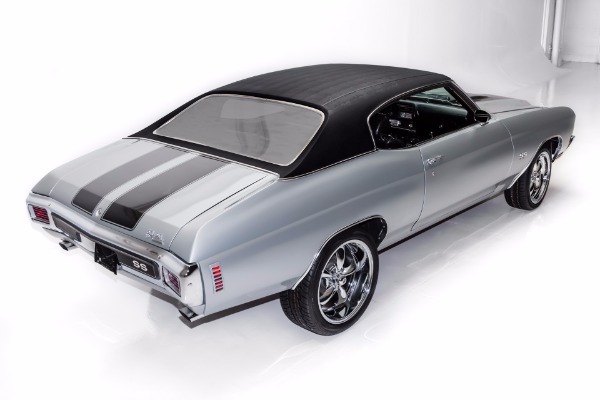 For Sale Used 1970 Chevrolet Chevelle SS Silver, 454 4-Speed | American Dream Machines Des Moines IA 50309