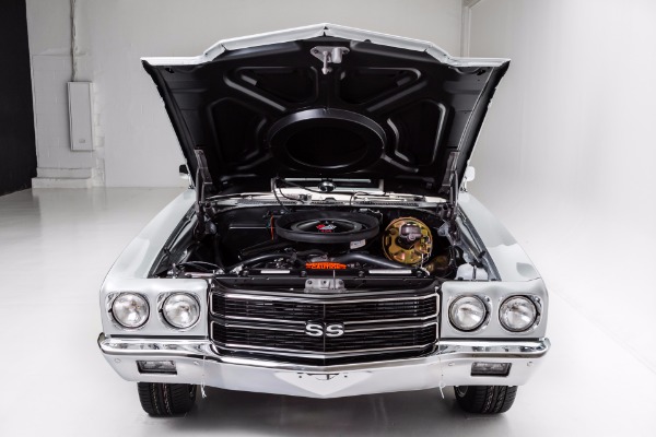 For Sale Used 1970 Chevrolet Chevelle SS Silver, 454 4-Speed | American Dream Machines Des Moines IA 50309