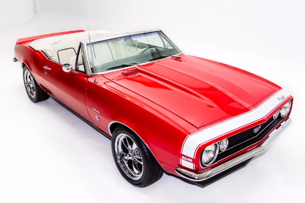 For Sale Used 1967 Chevrolet Camaro Red & Rolling on Chrome | American Dream Machines Des Moines IA 50309