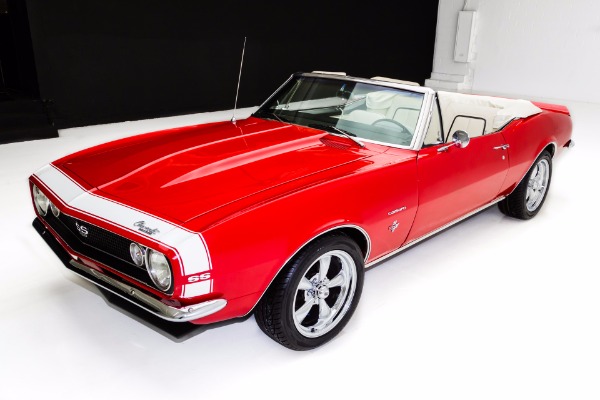 For Sale Used 1967 Chevrolet Camaro Red & Rolling on Chrome | American Dream Machines Des Moines IA 50309