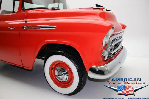 For Sale Used 1957 Chevrolet Pickup, Big Back Window 265-V8 Pickup | American Dream Machines Des Moines IA 50309