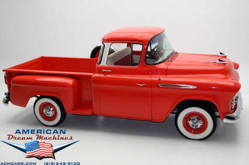 For Sale Used 1957 Chevrolet Pickup, Big Back Window 265-V8 Pickup | American Dream Machines Des Moines IA 50309