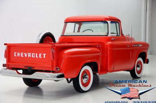 For Sale Used 1957 Chevrolet Pickup, Big Back Window 265-V8 Pickup | American Dream Machines Des Moines IA 50309