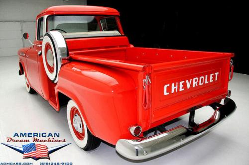 For Sale Used 1957 Chevrolet Pickup, Big Back Window 265-V8 Pickup | American Dream Machines Des Moines IA 50309