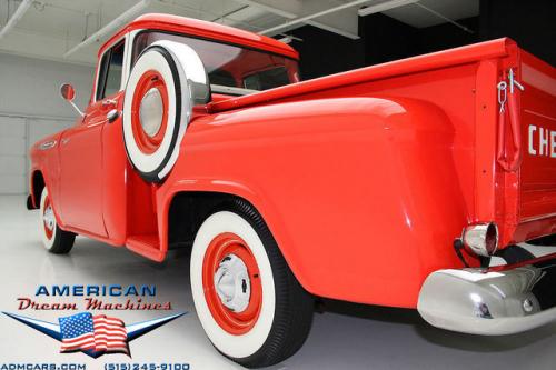 For Sale Used 1957 Chevrolet Pickup, Big Back Window 265-V8 Pickup | American Dream Machines Des Moines IA 50309