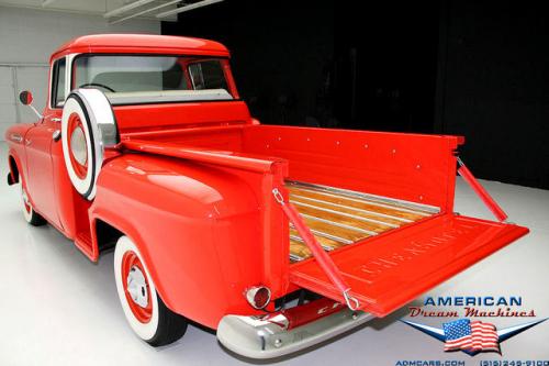 For Sale Used 1957 Chevrolet Pickup, Big Back Window 265-V8 Pickup | American Dream Machines Des Moines IA 50309