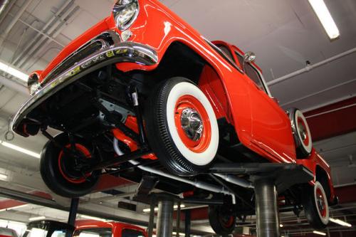 For Sale Used 1957 Chevrolet Pickup, Big Back Window 265-V8 Pickup | American Dream Machines Des Moines IA 50309