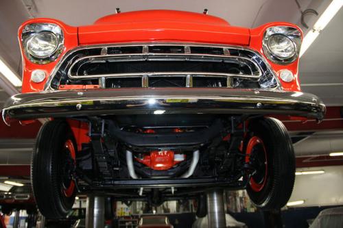 For Sale Used 1957 Chevrolet Pickup, Big Back Window 265-V8 Pickup | American Dream Machines Des Moines IA 50309