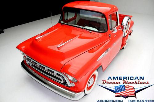 For Sale Used 1957 Chevrolet Pickup, Big Back Window 265-V8 Pickup | American Dream Machines Des Moines IA 50309