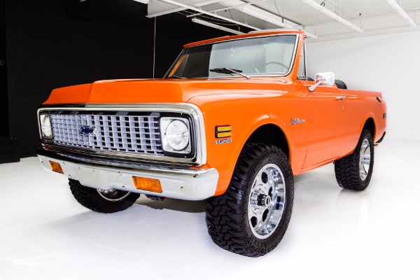 For Sale Used 1971 Chevrolet K5 Blazer THE ORANGE CRUSH | American Dream Machines Des Moines IA 50309