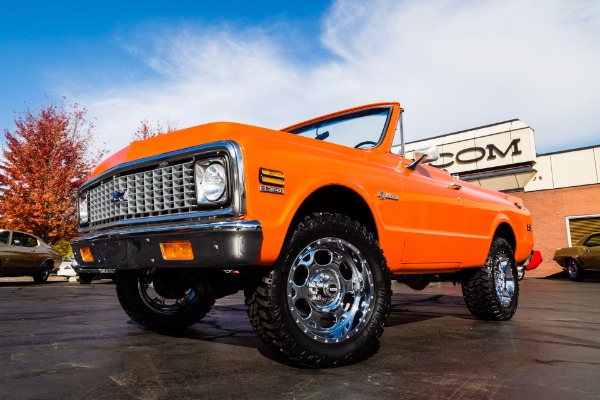 For Sale Used 1971 Chevrolet K5 Blazer THE ORANGE CRUSH | American Dream Machines Des Moines IA 50309