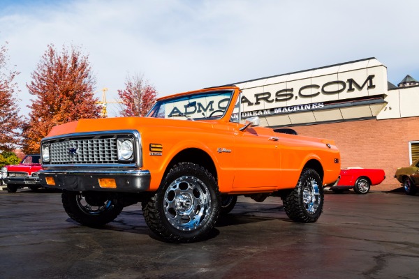 For Sale Used 1971 Chevrolet K5 Blazer THE ORANGE CRUSH | American Dream Machines Des Moines IA 50309