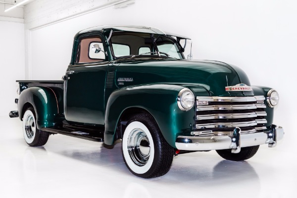 For Sale Used 1950 Chevrolet 3100 Pickup 5 Window, Disc Brakes, Dual Carbs | American Dream Machines Des Moines IA 50309
