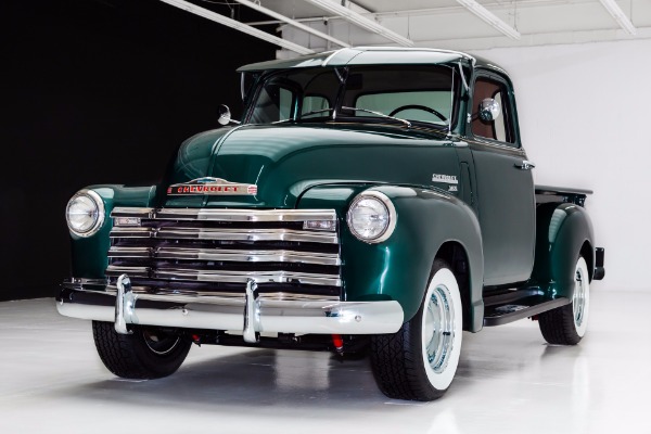 For Sale Used 1950 Chevrolet 3100 Pickup 5 Window, Disc Brakes, Dual Carbs | American Dream Machines Des Moines IA 50309